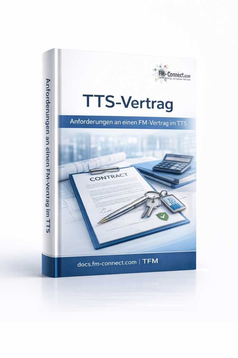 Cover der Anforderungen an einen FM-Vertrag im Total Technical Service im Facility Management