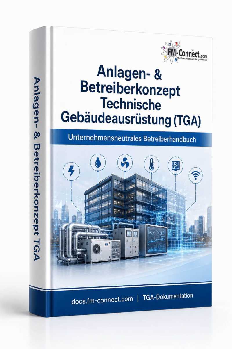 Cover von TGA-Betreiberhandbuch: Anlagen- und Betreiberkonzept