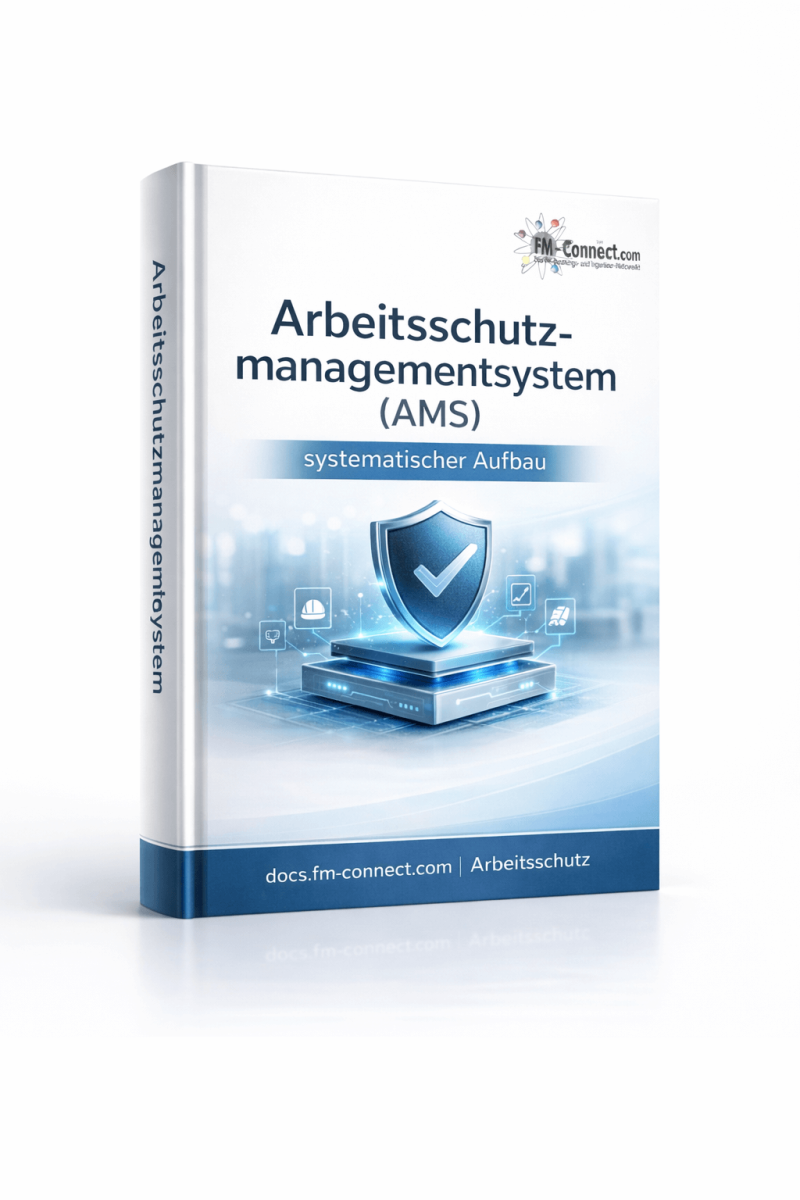 Cover des Arbeitsschutzmanagementsystems im Facility Management