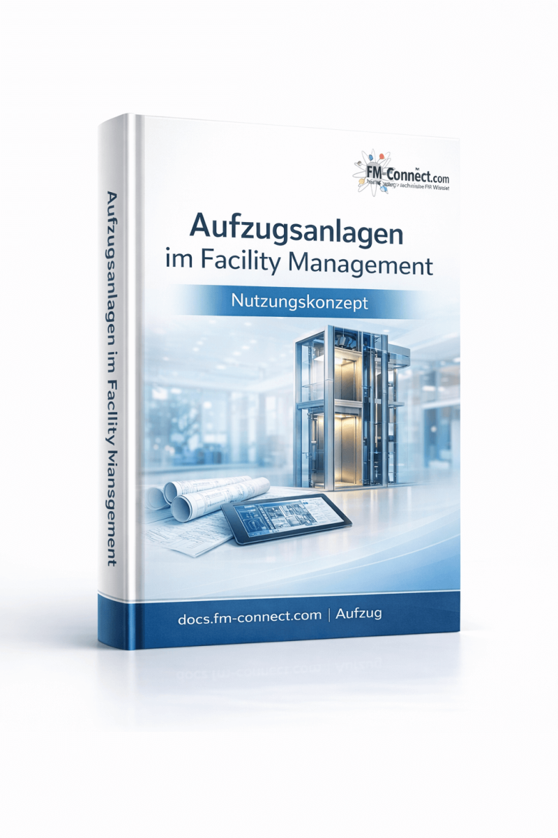 Cover der Aufzugsanlagen im Facility Management mit Fokus auf Sicherheit und Effizienz