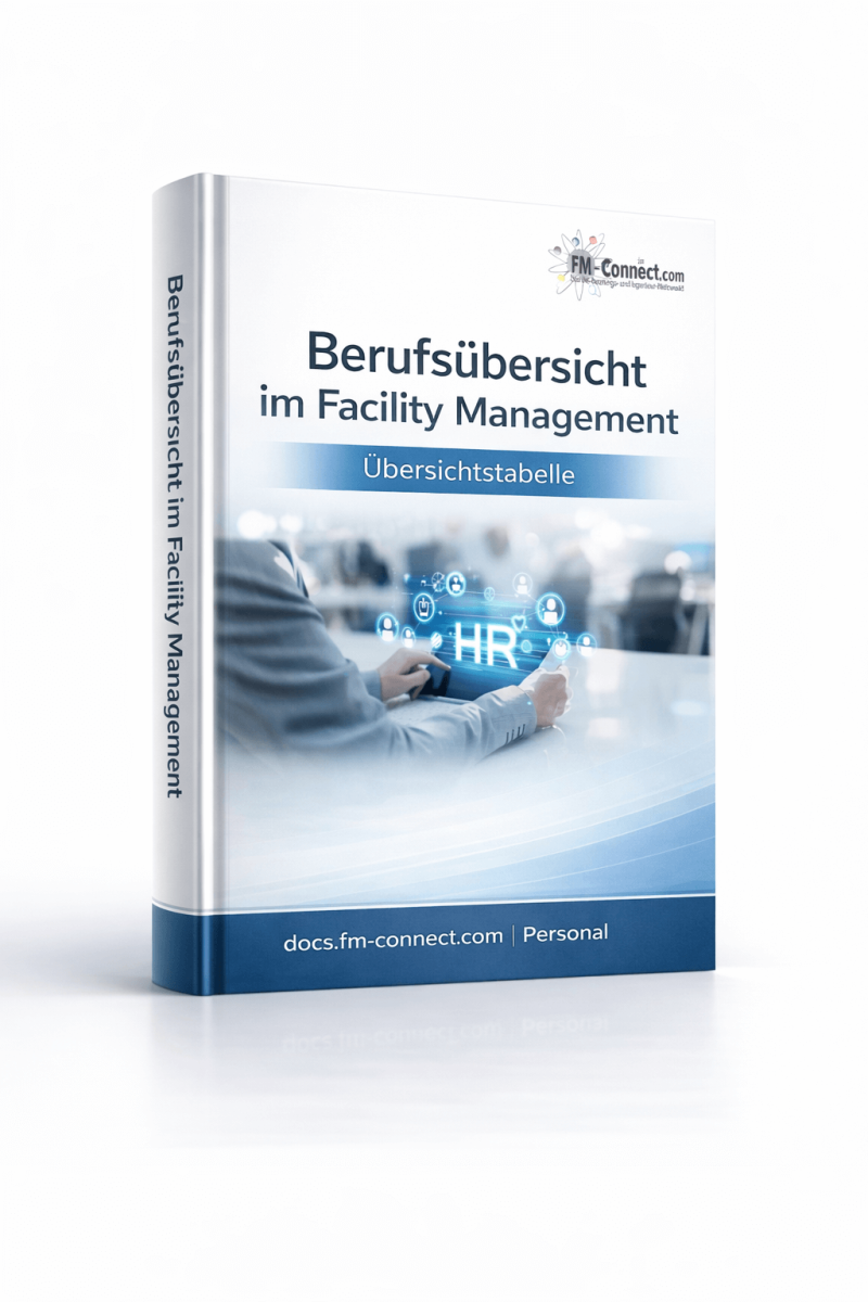 Cover der Berufsübersicht im Facility Management
