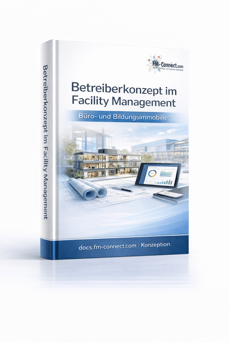 Cover des Betreiberkonzepts im Facility Management