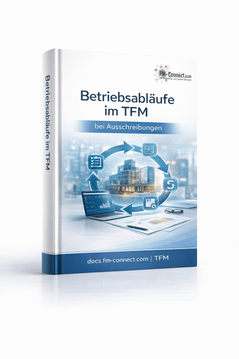 Cover der Betriebsabläufe im technischen Facility Management bei Ausschreibungen