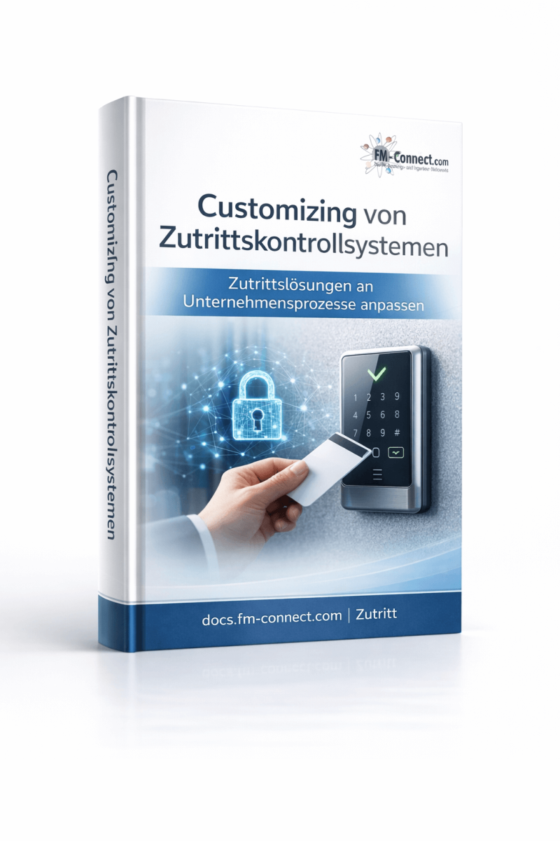 Cover des Customizings von Zutrittskontrollsystemen im Facility Management