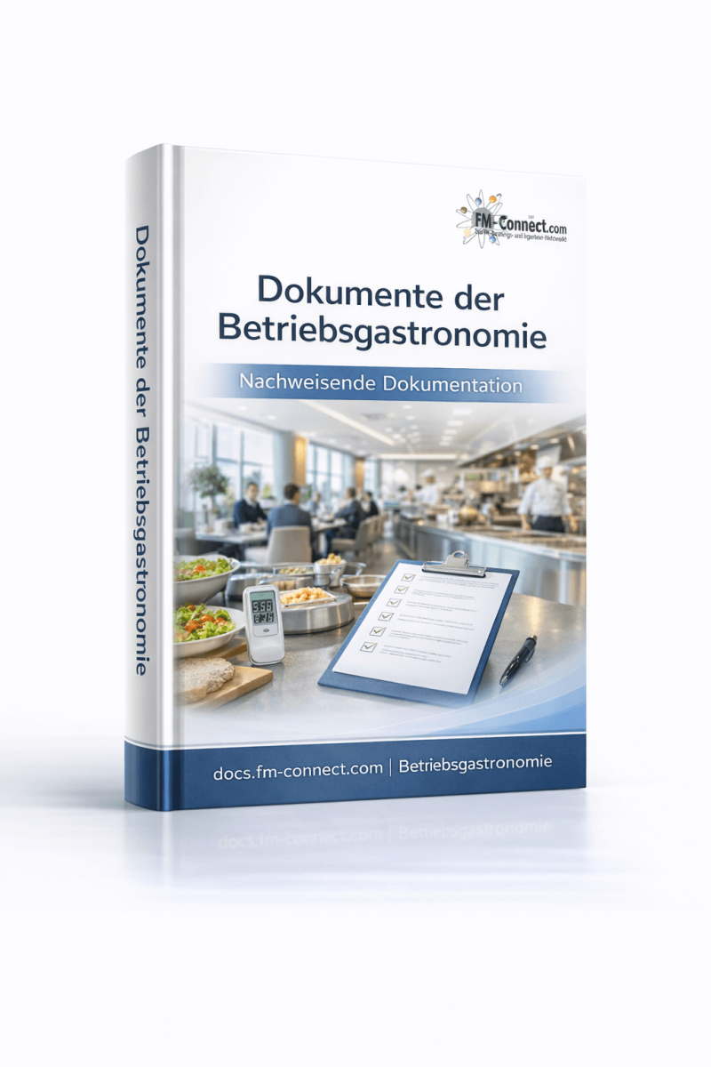 Cover der Dokumente der Betriebsgastronomie im Facility Management