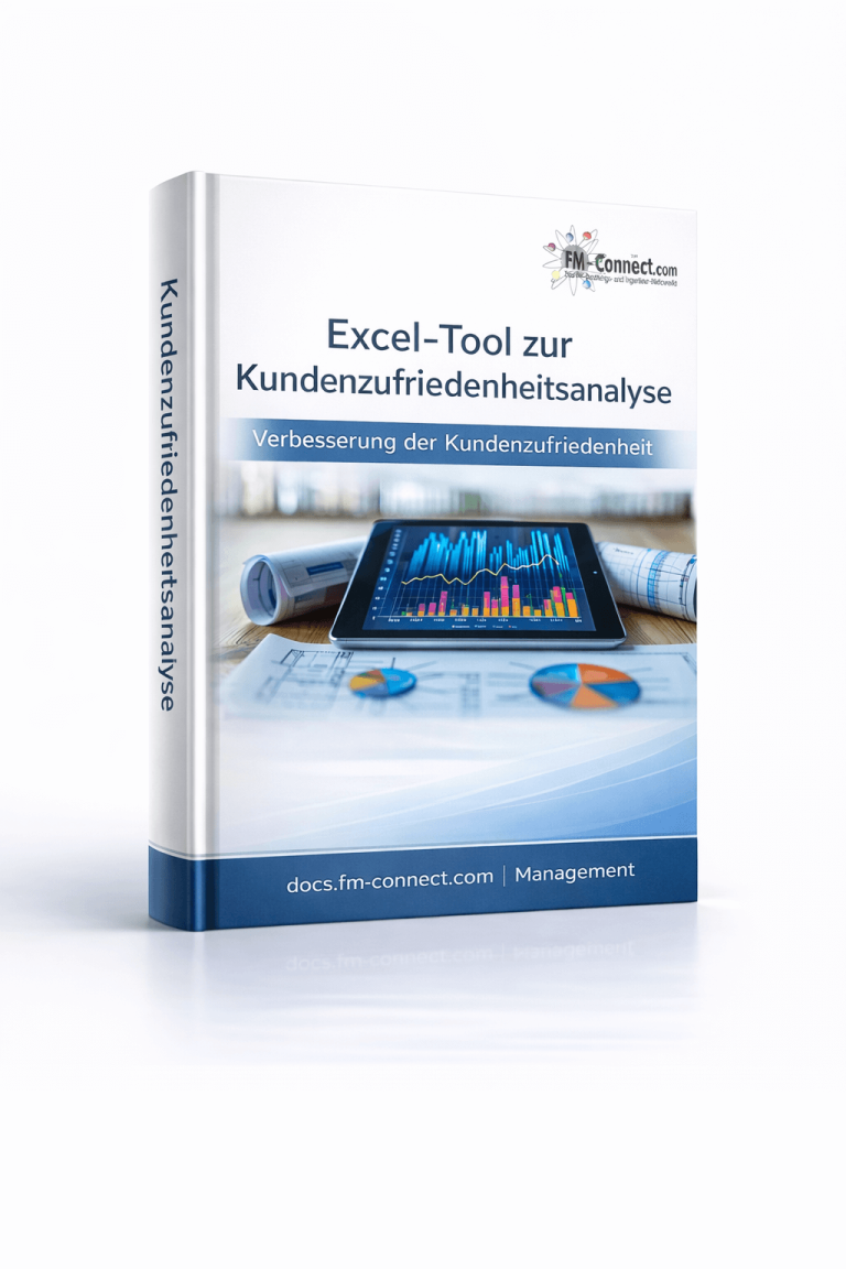 Cover des Excel-Tools zur Kundenzufriedenheitsanalyse im Facility Management
