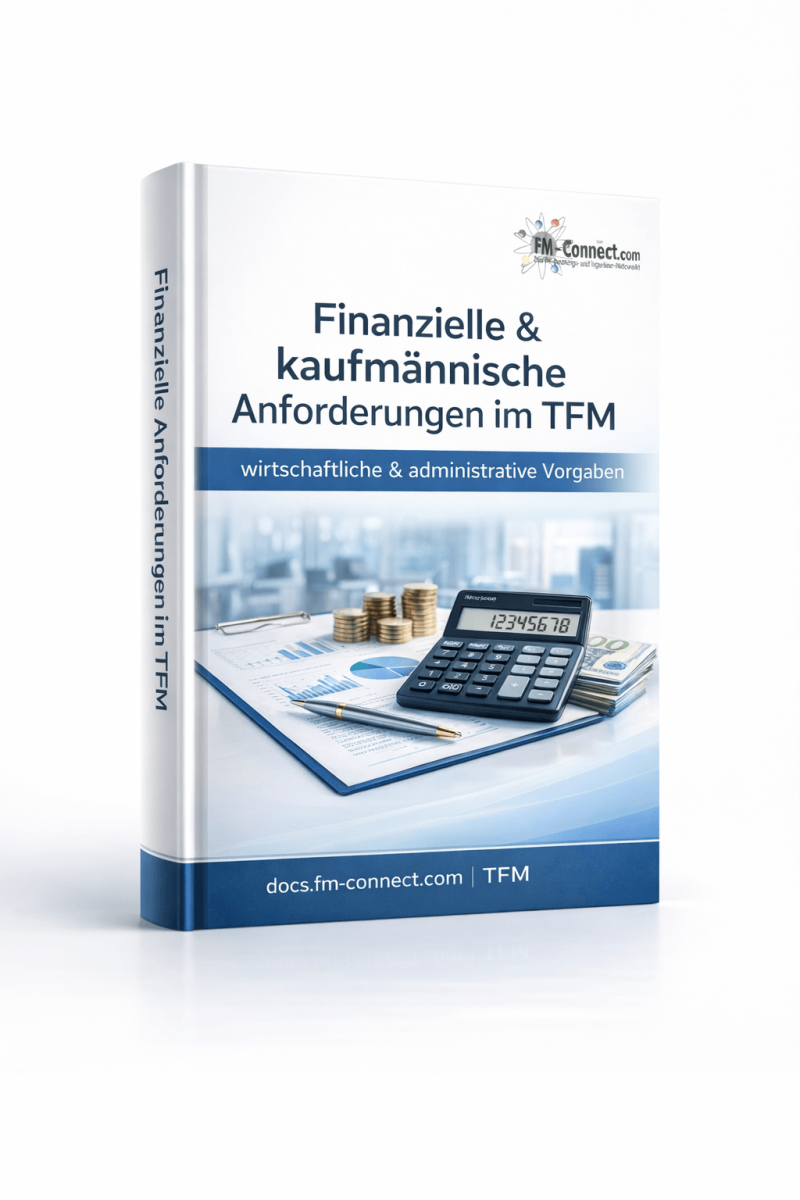 Cover der finanziellen und kaufmännischen Anforderungen im technischen Facility Management