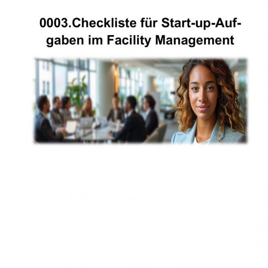 FM-0003.Checkliste für Start-up-Aufgaben im FM