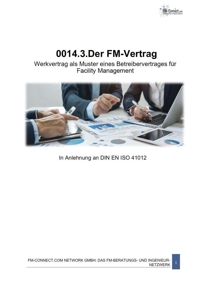 FM-0014.3.Der FM-Vertrag: Muster nach DIN EN ISO 41012