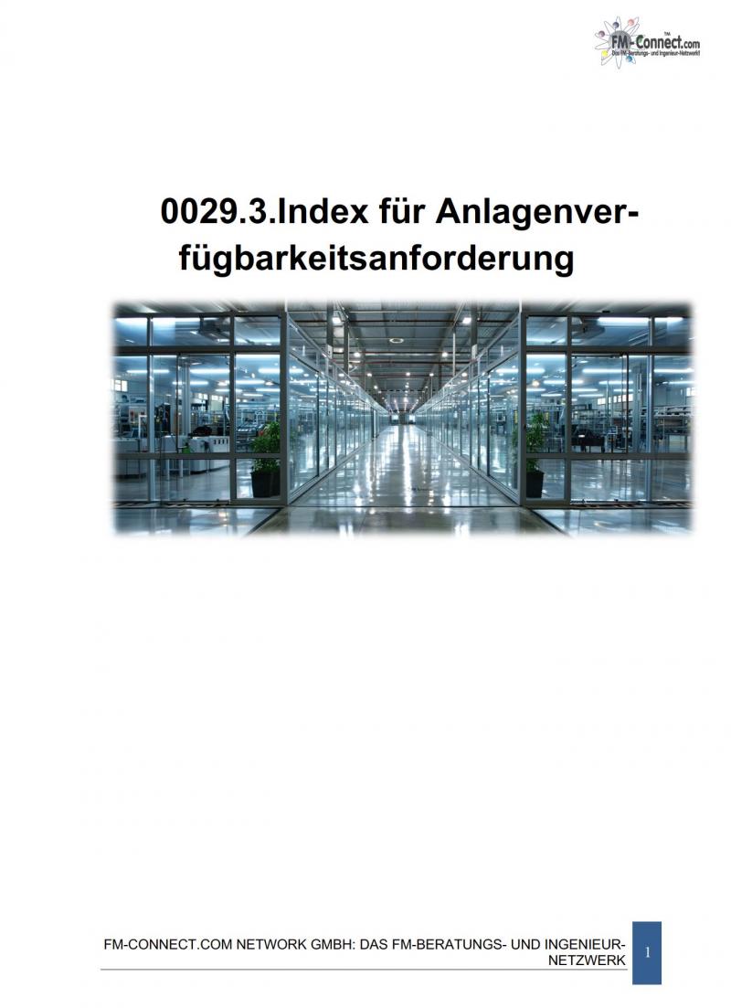 FM-0029.3.Index für Anlagenverfügbarkeitsanforderung