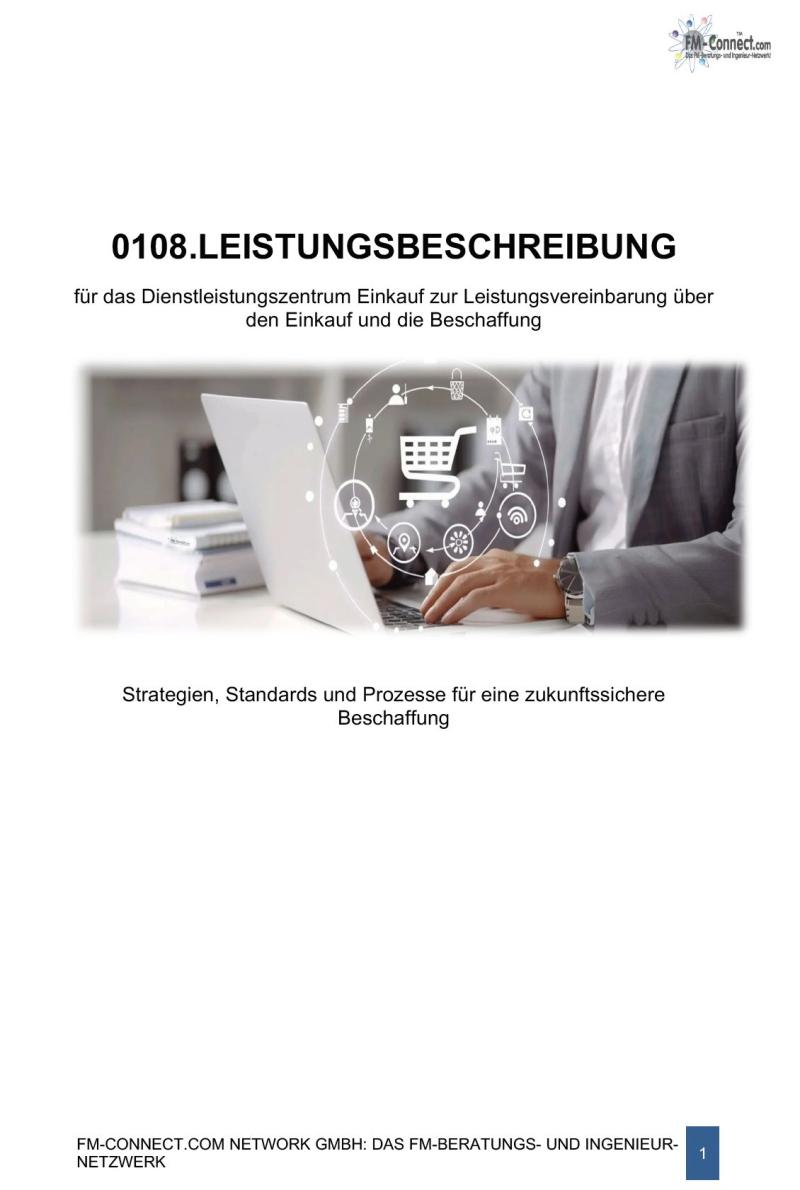 FM-0108.Leistungsbeschreibung Einkauf