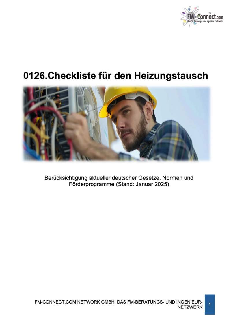 FM-0126.Checkliste für den Heizungstausch