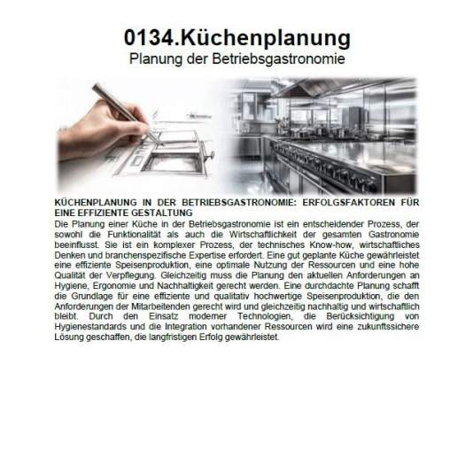 FM-0134.Betriebsgastronomie - Strategie - Küchenplanung
