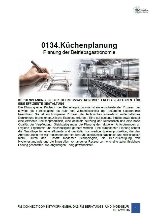 FM-0134.Betriebsgastronomie - Strategie - Küchenplanung