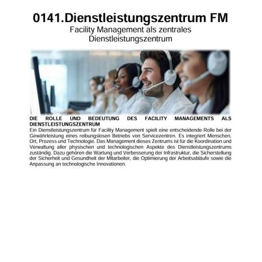 FM-0141.Organisationsentwicklung - Strategie - Dienstleistungszentrum FM