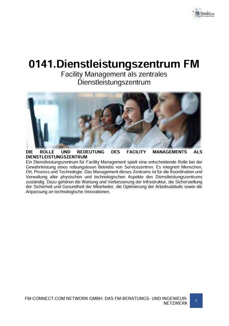 FM-0141.Organisationsentwicklung - Strategie - Dienstleistungszentrum FM