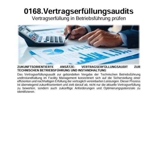FM-0168.TFM » Geschäftsprozesse » Vertragserfüllungsaudits