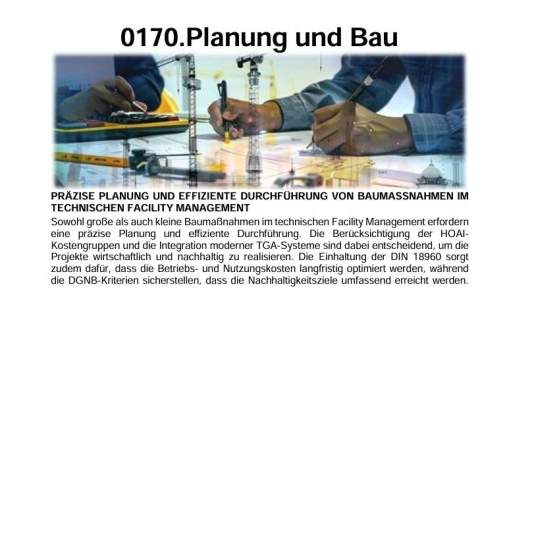 FM-0170.TFM » Geschäftsprozesse » Planung und Bau