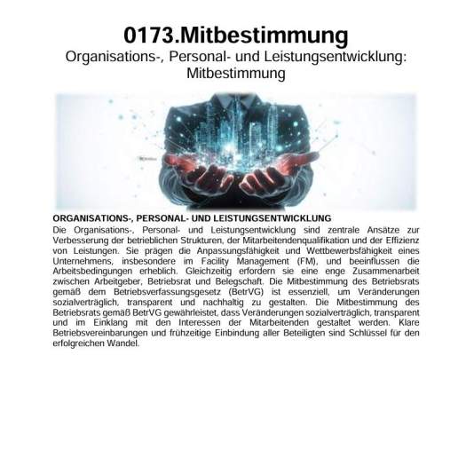 FM-0173.Organisationsentwicklung » Strategie » Mitbestimmung