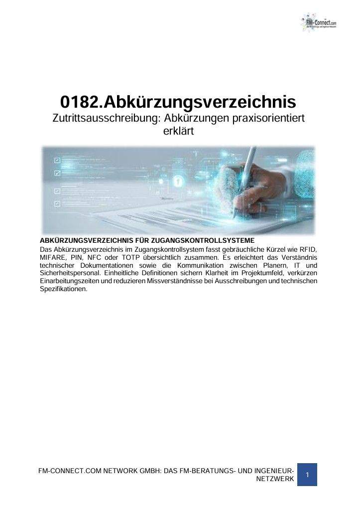 FM-0182.Zutritt-Ausschreibung-Abkürzungsverzeichnis