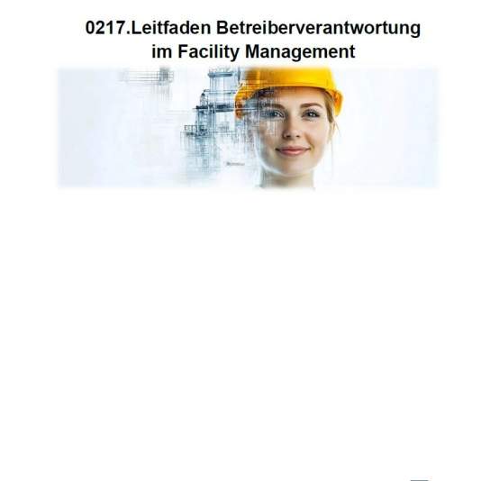 Leitfaden Betreiberverantwortung im FM
