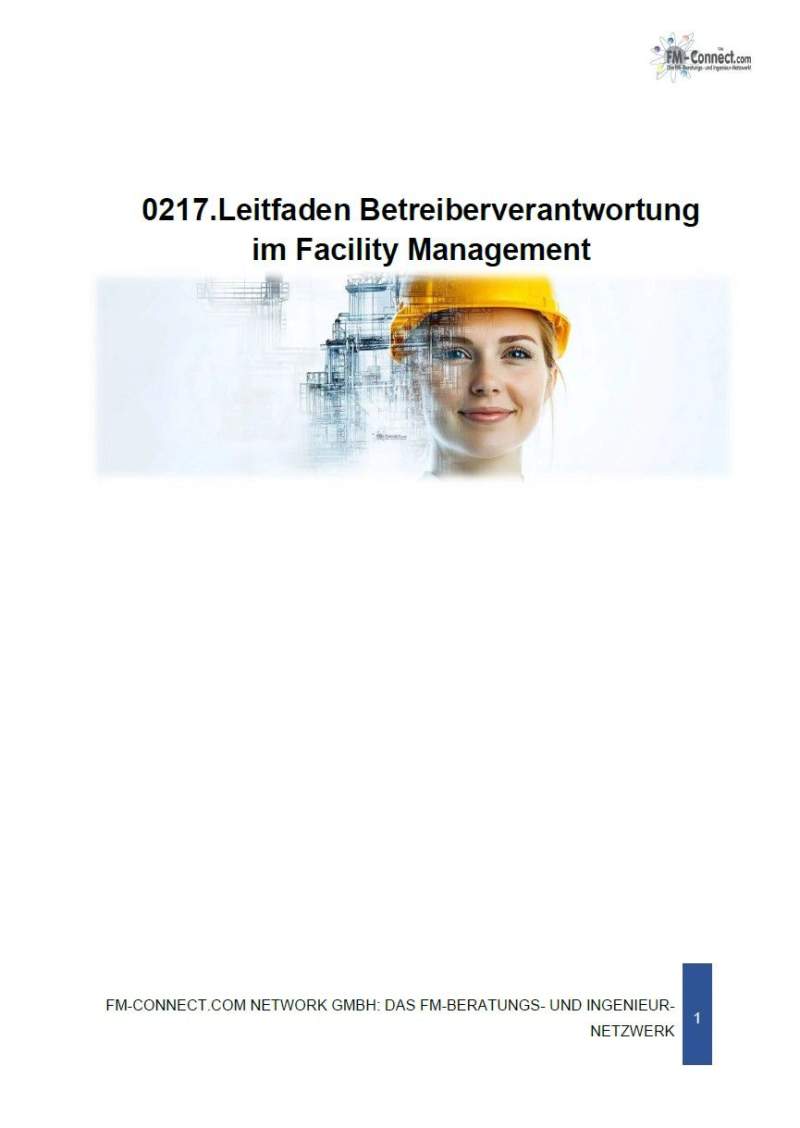 Leitfaden Betreiberverantwortung im FM