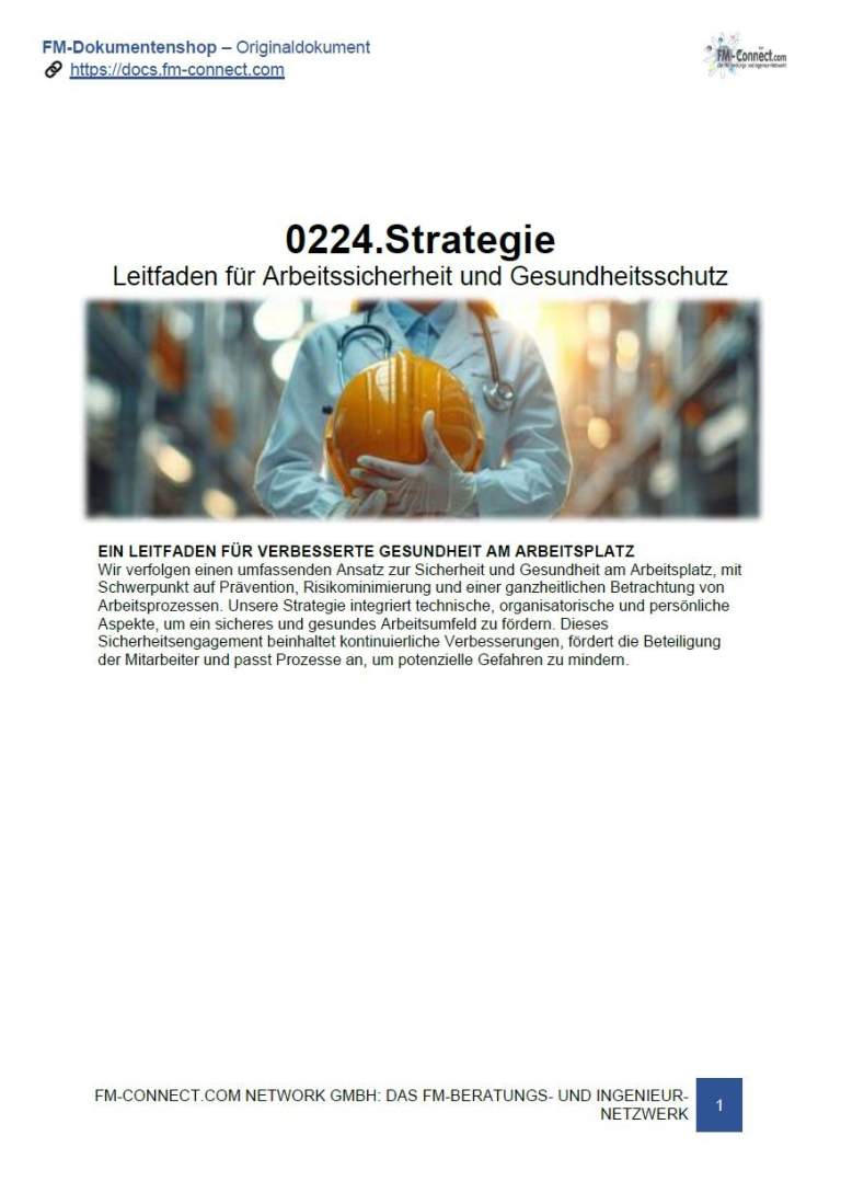 Arbeitsschutz » Strategie