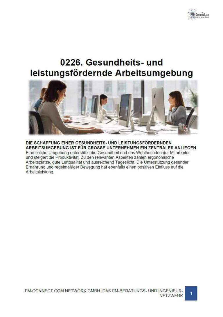 FM-0226.Flächenmanagement » Konzeption » Gesundheits- und leistungsfördernde Arbeitsumgebung (2)