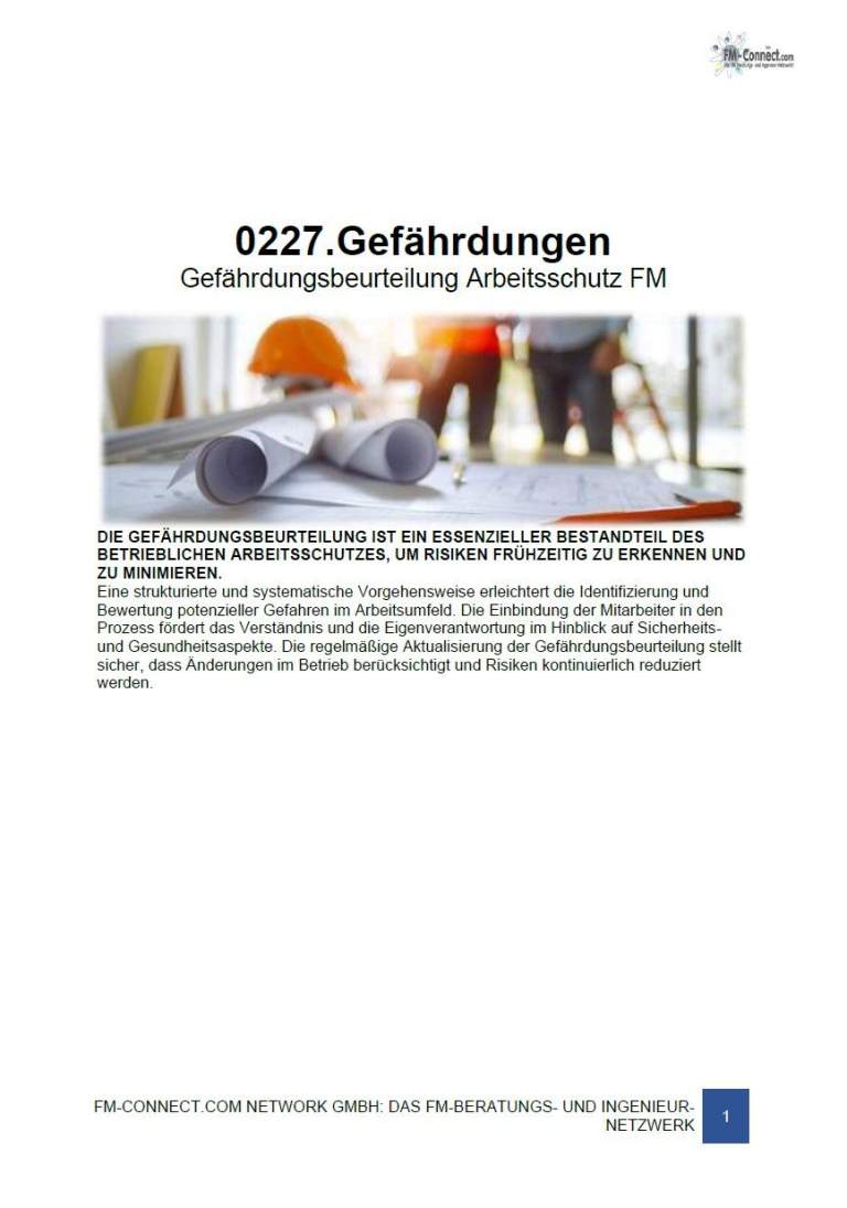 Arbeitsschutz » Gefährdungen