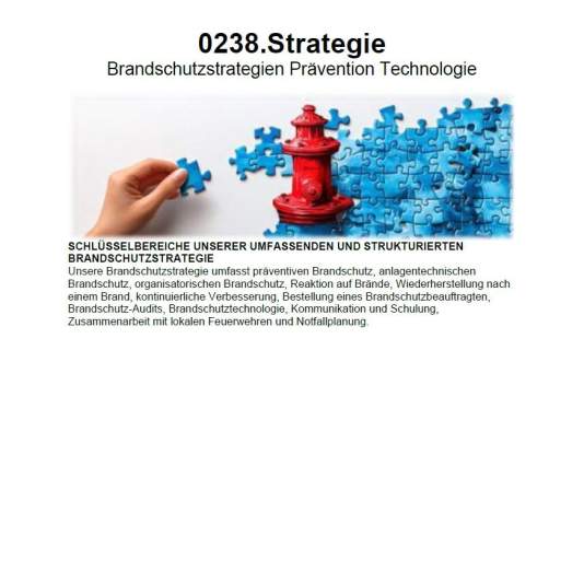 Brandschutzstrategien Prävention Technologie