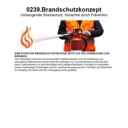 Vorbeugender Brandschutz- Sicherheit durch Prävention