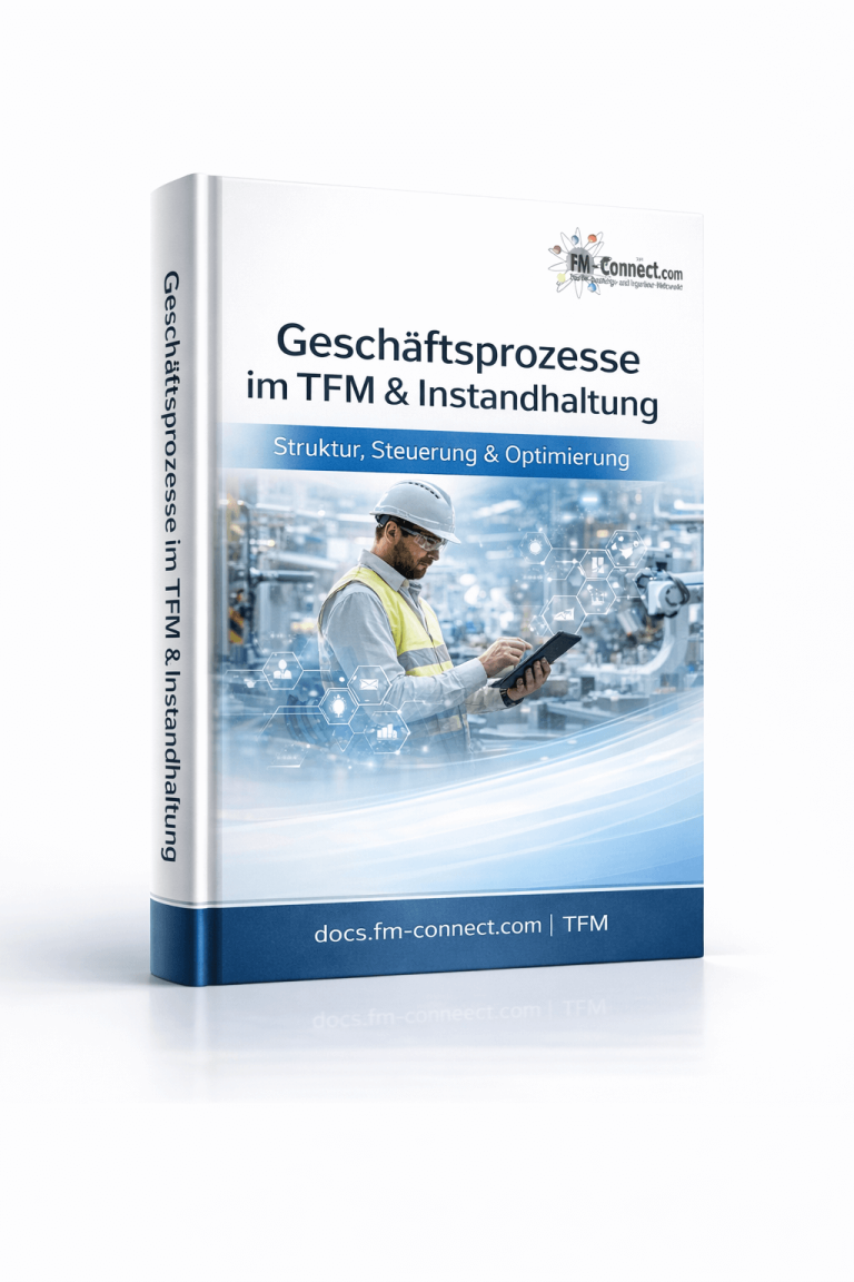 Cover der Geschäftsprozesse im technischen Facility Management und in der Instandhaltung