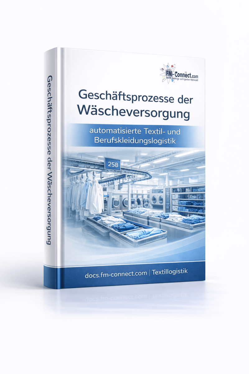 Cover der Geschäftsprozesse der Wäscheversorgung im Facility Management