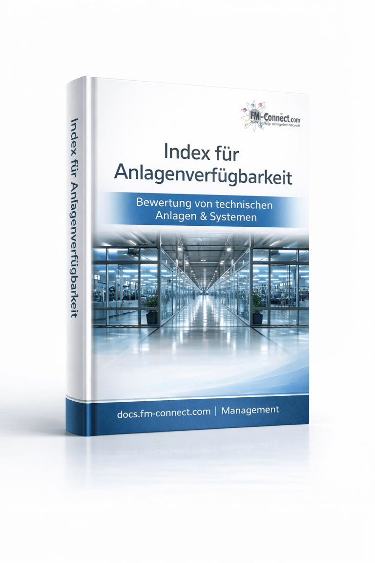 Cover des Indexes für Anlagenverfügbarkeitsanforderungen im Facility Management