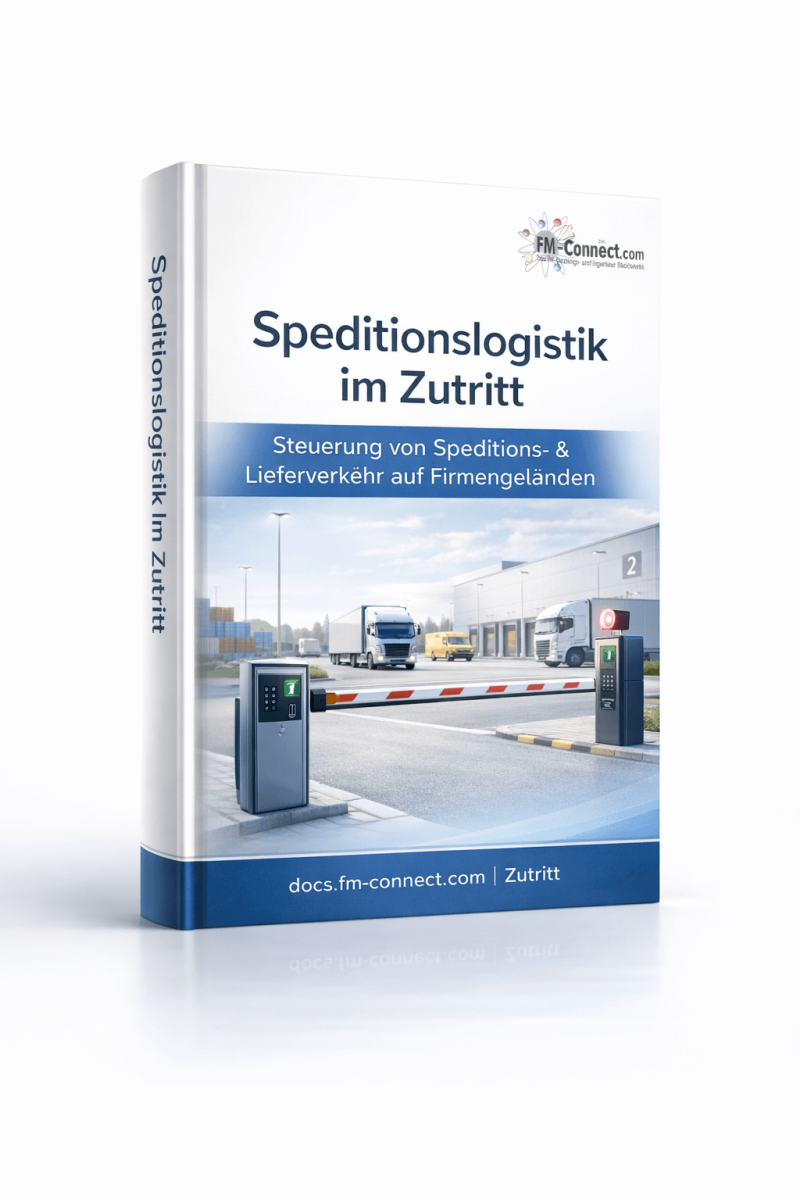 Cover der Speditionslogistik im Zutritt im Facility Management