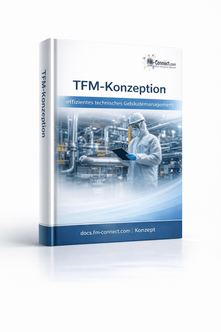 Cover der Konzeption des technischen Facility Managements