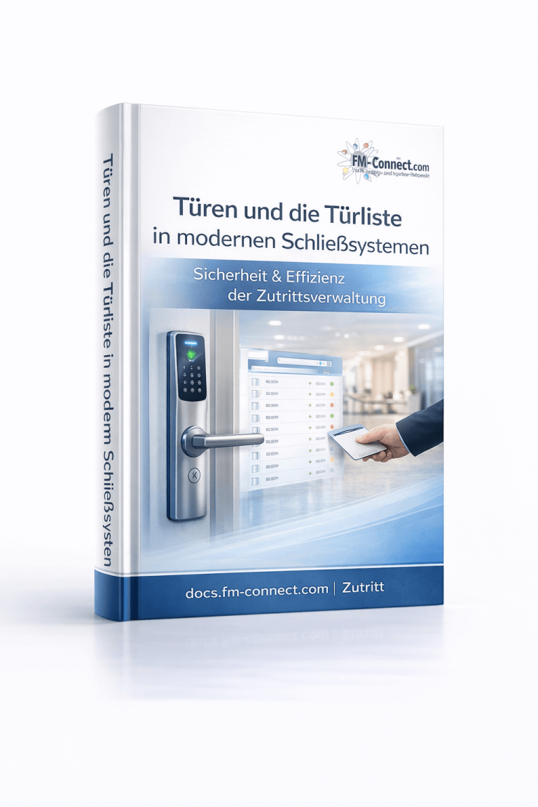 Cover der Türen und der Türliste in modernen Schließsystemen im Facility Management